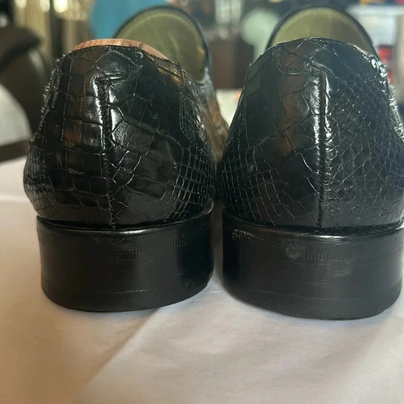 Mezlan Crocodile slip on shoes Size 12 - Picture 5 of 12